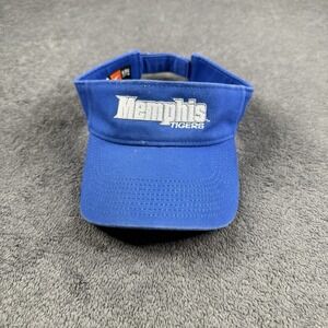 Vintage Memphis Tigers Blue Adjustable Visor Hat Nike